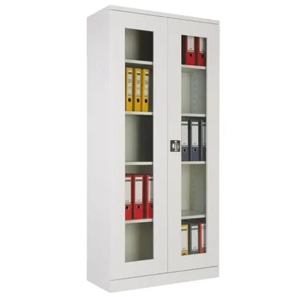 Camlı Dosya Dolabı