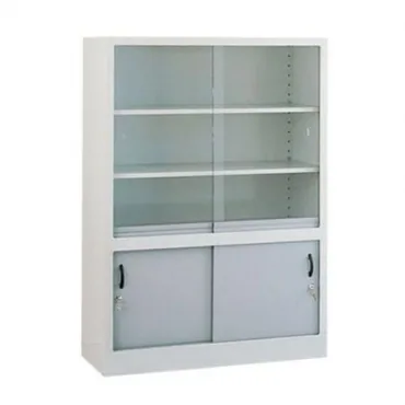 140 lık Camlı Kütüphane Dolabı